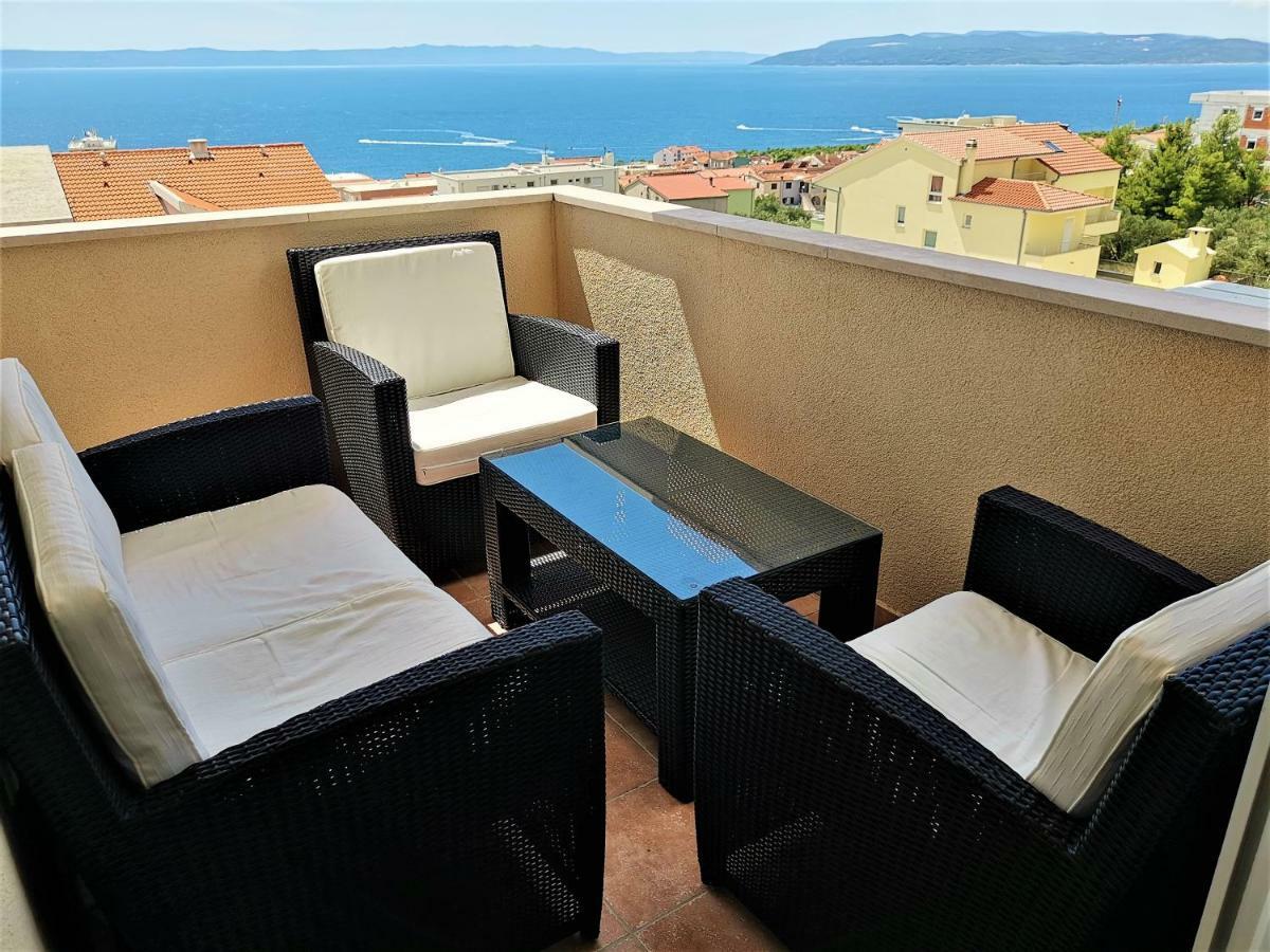 Apartment Makarska, Panoramic Sea & Mountains View, Cucek Exterior photo